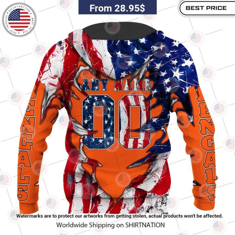 HOT Cincinnati Bengals US Flag Eagle Shirt Hey! You look amazing dear