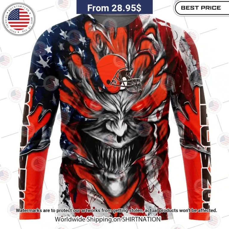 hot cleveland browns demon face us flag shirt 2 545.jpg