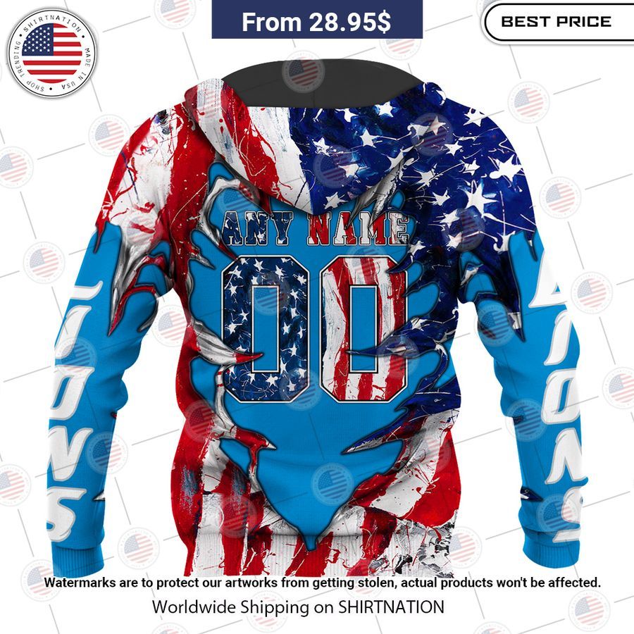 HOT Detroit Lions US Flag Angel Shirt You tried editing this time?