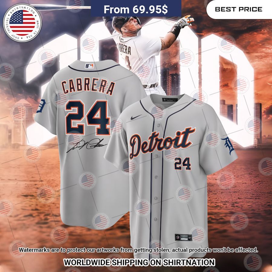 HOT Detroit Tigers Miguel Cabrera Baseball Jersey
