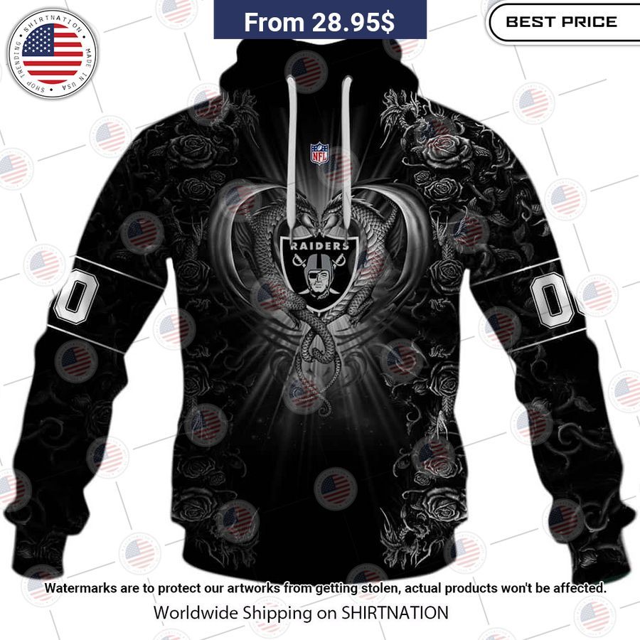 HOT Las Vegas Raiders Dragon Rose Shirt Have you joined a gymnasium?