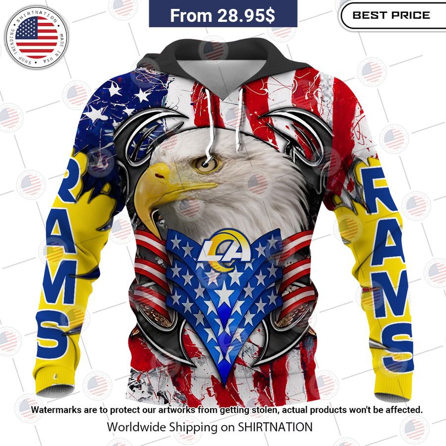 HOT Los Angeles Rams US Flag Eagle Shirt Such a scenic view ,looks great.
