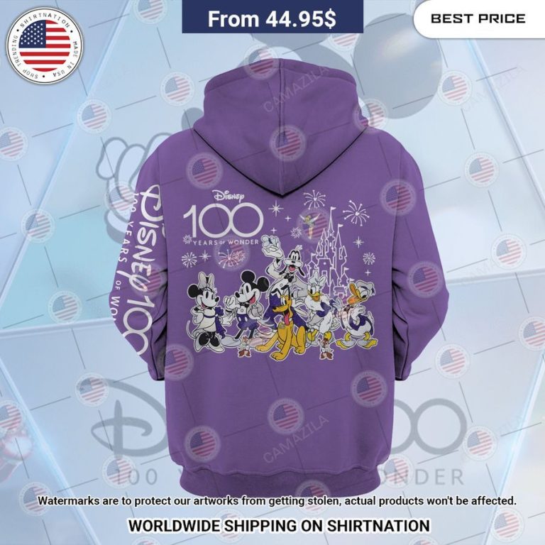 HOT Mickey Mouse Disney 100 Years of Wonder Hoodie You look handsome bro