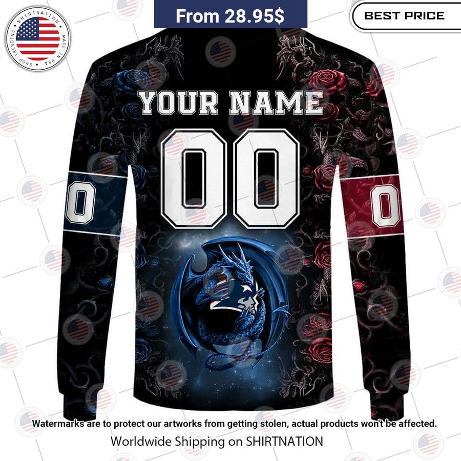 HOT New England Patriots Dragon Rose Shirt Hundred million dollar smile bro