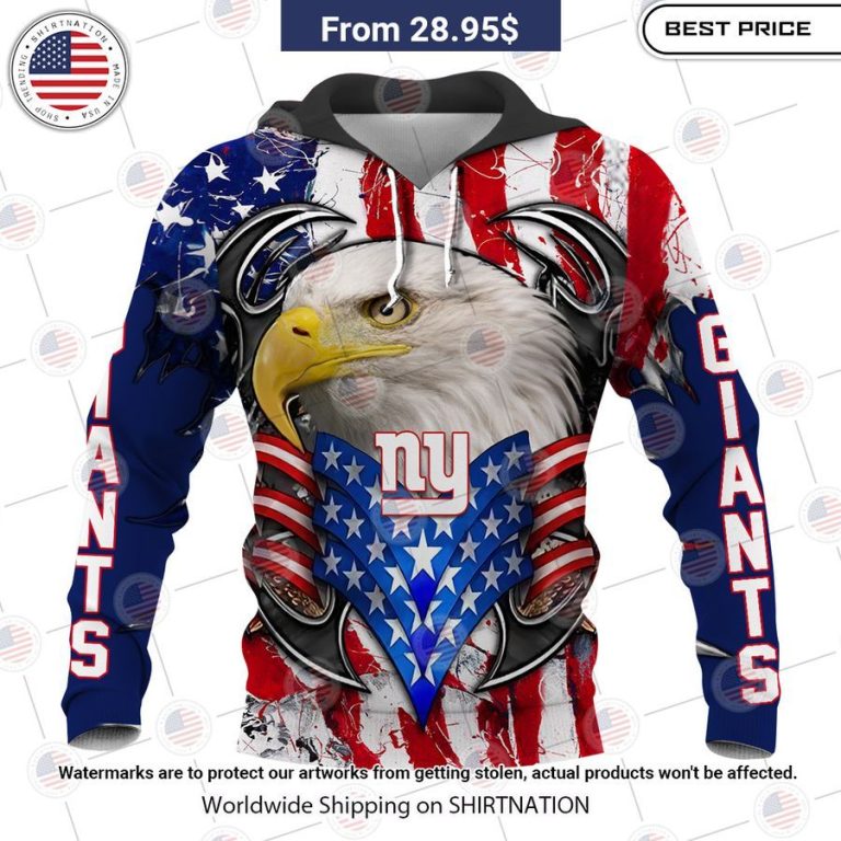 HOT New York Giants US Flag Eagle Shirt Pic of the century