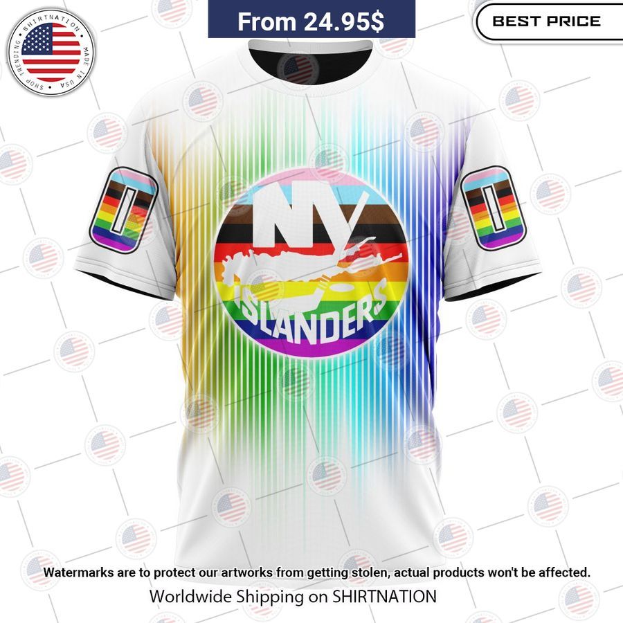 HOT New York Islanders Design For Pride Month Hoodie