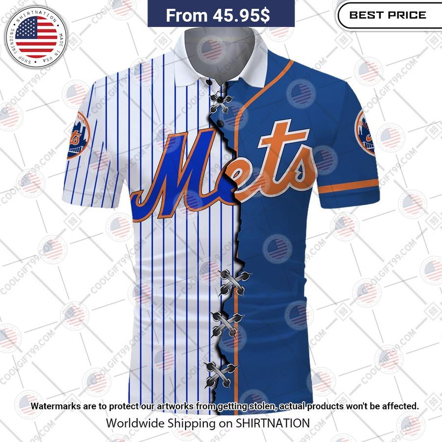 HOT New York Mets Mix Home Away Jersey Polo Shirt Loving click