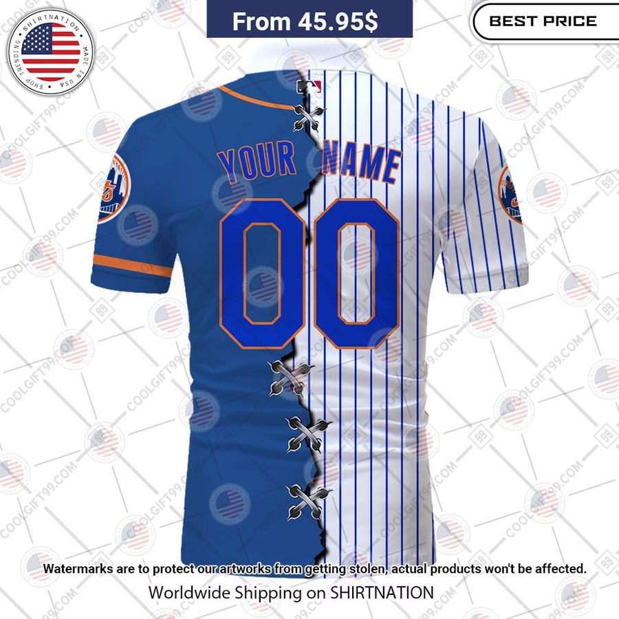 HOT New York Mets Mix Home Away Jersey Polo Shirt Such a charming picture.