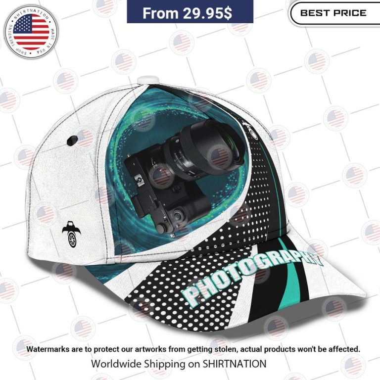 HOT Photographer Camera Pattern Hat Best click of yours