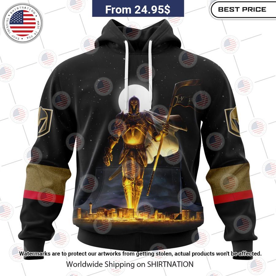 HOT Vegas Golden Knights Special The Knight Cometh Design Hoodie