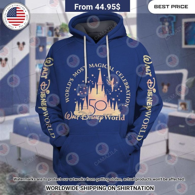 HOT Walt Disney World's Most Magical Celebration Hoodie Great, I liked it