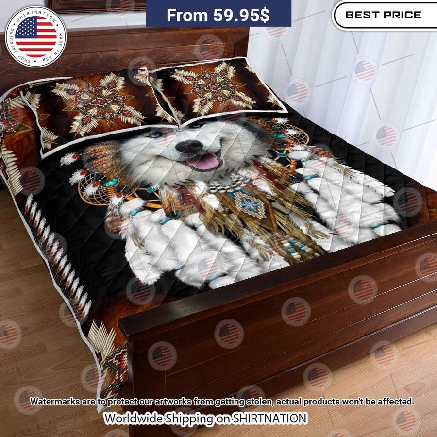 husky dog native american rosette bedding 3 181.jpg
