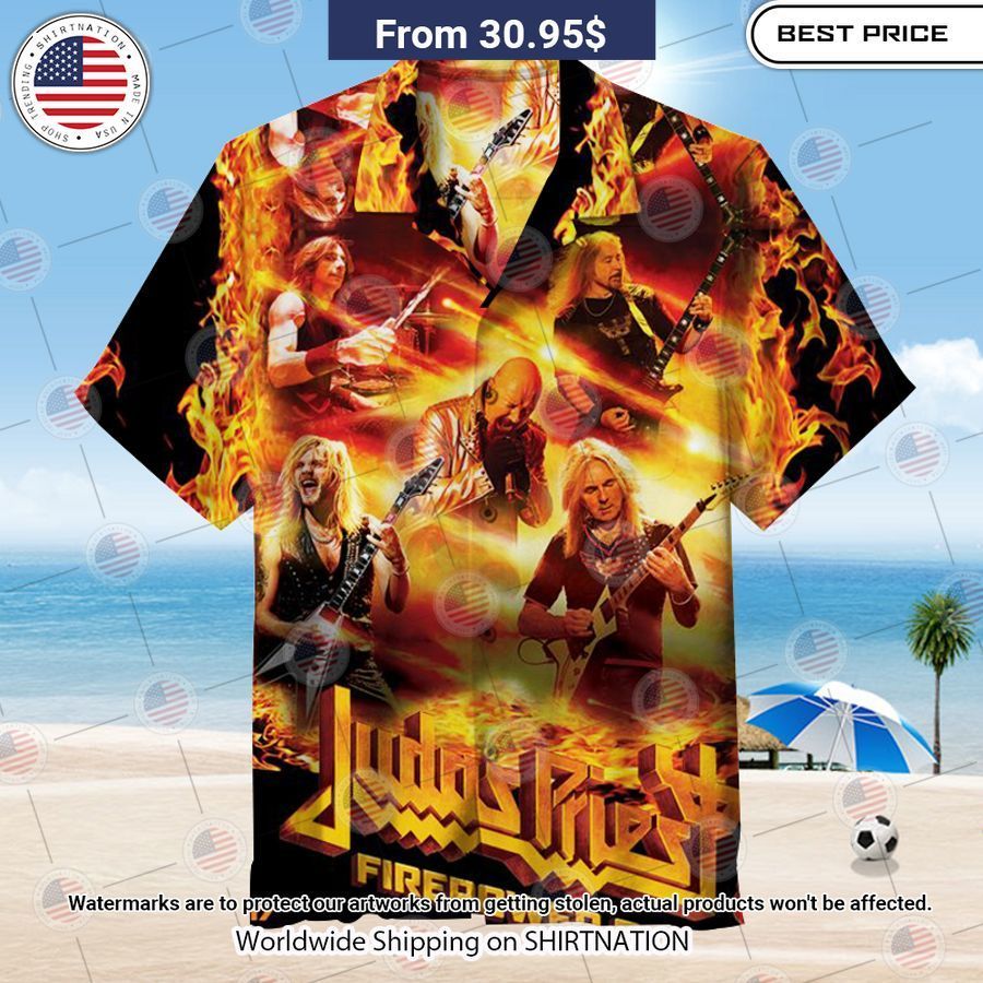 Judas Priest Firepower Hawaiian Shirt
