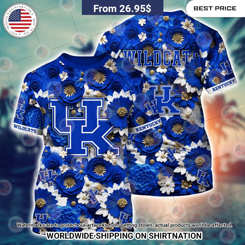 Kentucky Wildcats NCAA Hawaiian Shirt You always inspire by your look bro