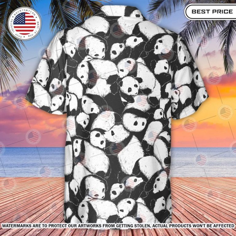 Lazy Day Panda Hawaiian Shirt Nice Pic