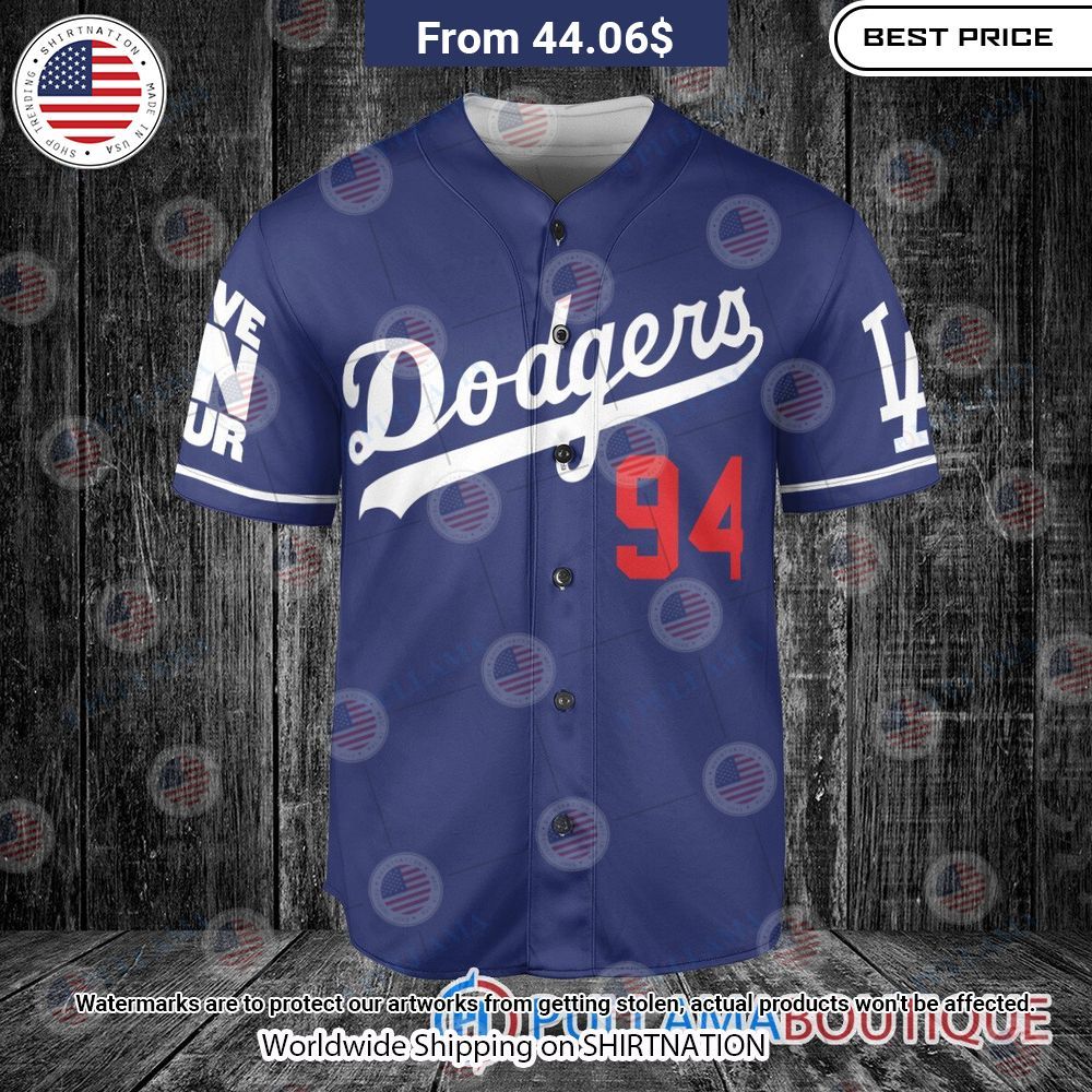 Los Angeles Dodgers Harry Styles Baseball Jersey Generous look