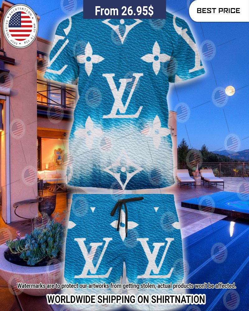 BEST Louis Vuitton 3D Shirt Short
