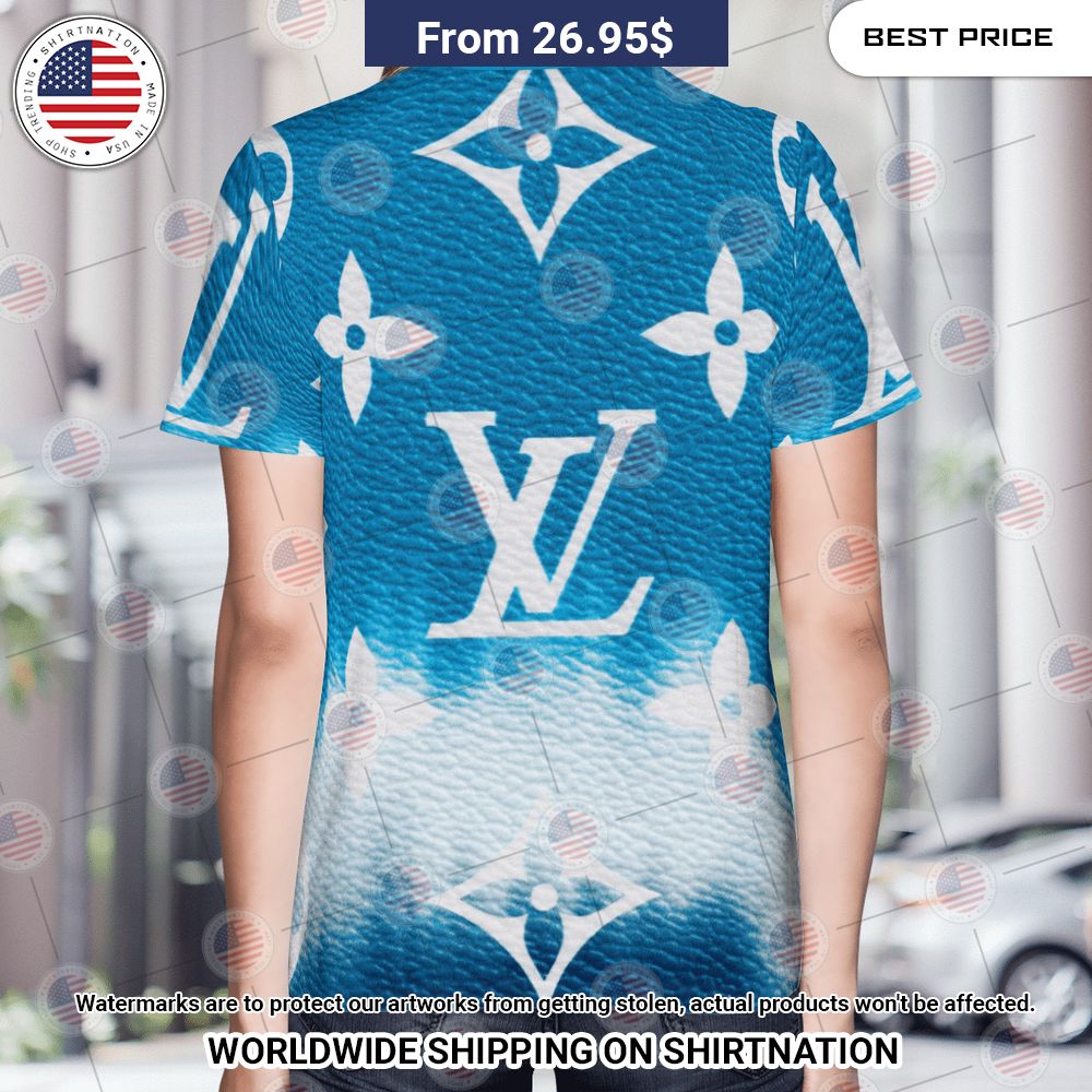 Louis Vuitton 3D Shirt Short Nice place and nice picture