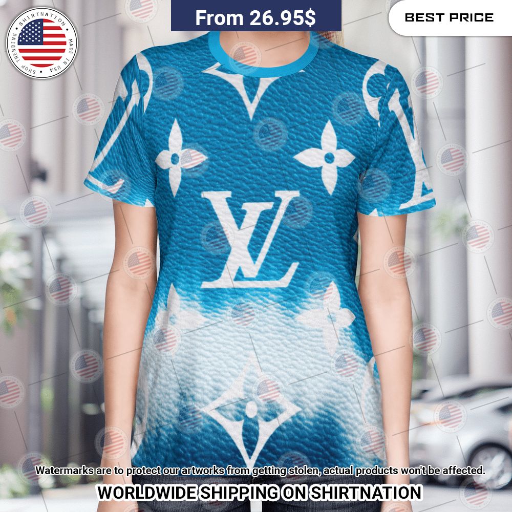 Louis Vuitton 3D Shirt Short Bless this holy soul, looking so cute