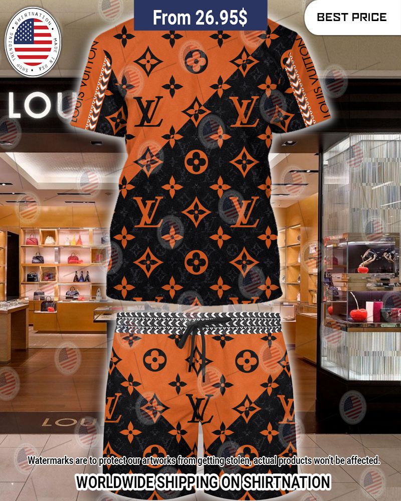 Louis Vuitton 3D Shirt Shorts Such a scenic view ,looks great.