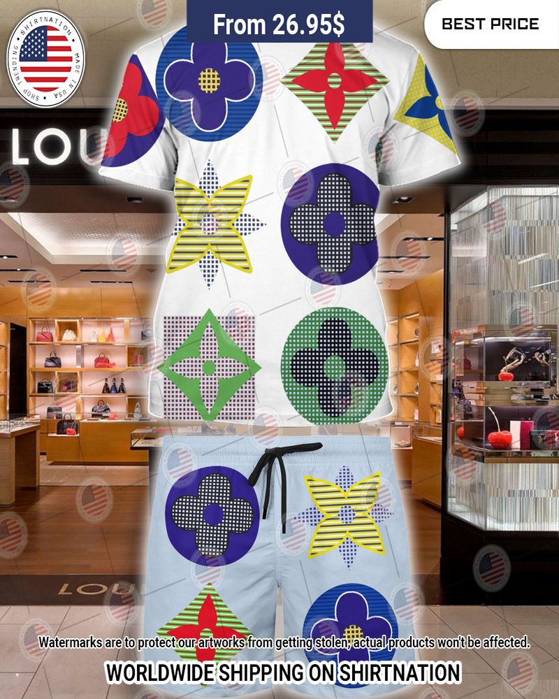 Louis Vuitton Big Logo Shirt Radiant and glowing Pic dear