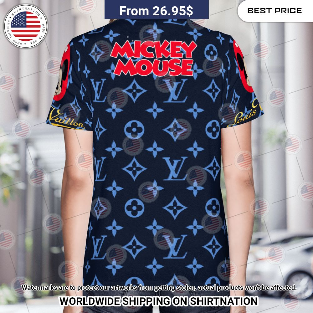 Louis Vuitton Mickey Mouse Shirt Short You look lazy