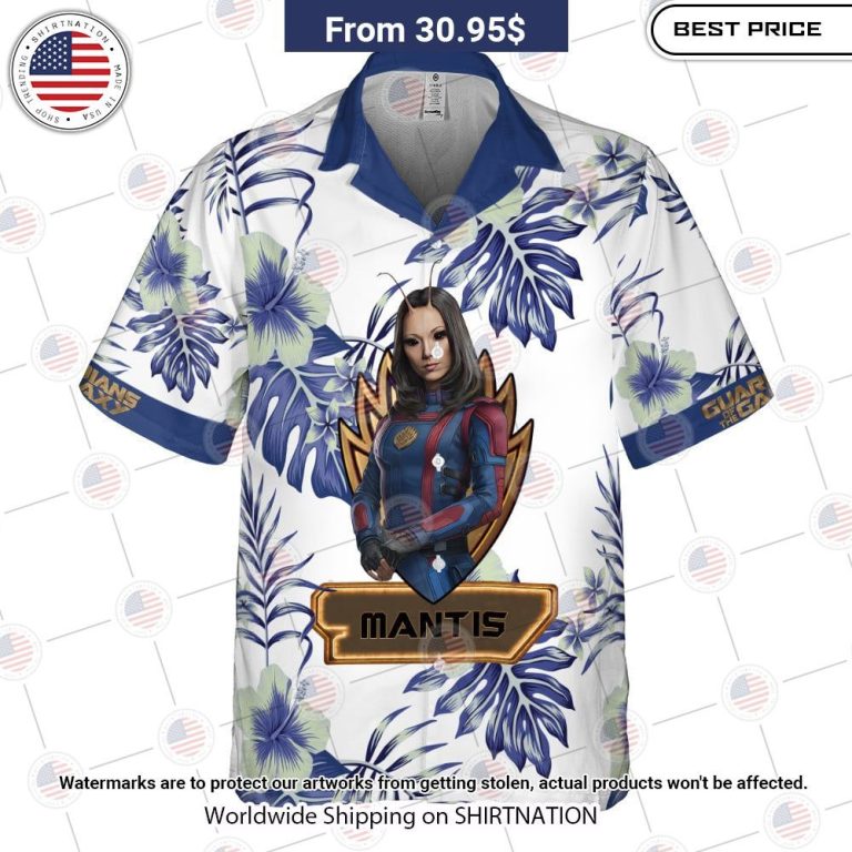 Mantis Guardians of the Galaxy 2023 Hawaiian Shirt Natural and awesome