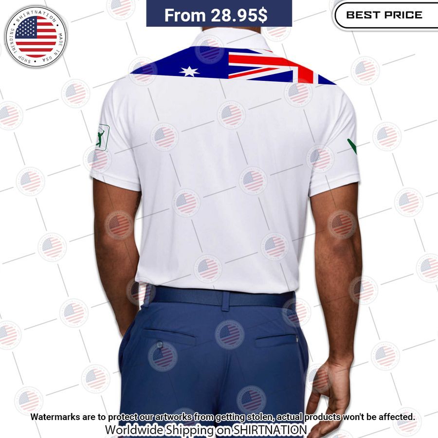 Masters Tournament Flag Of The Au Polo You look different and cute
