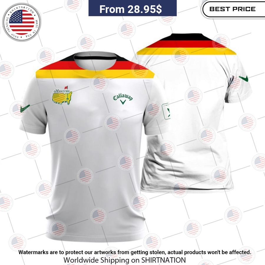 Masters Tournament Flag Of The Germany Polo Sizzling