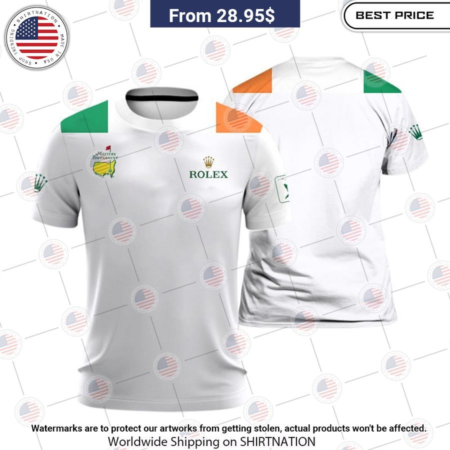 Masters Tournament Flag Of The Ireland Polo Cool look bro