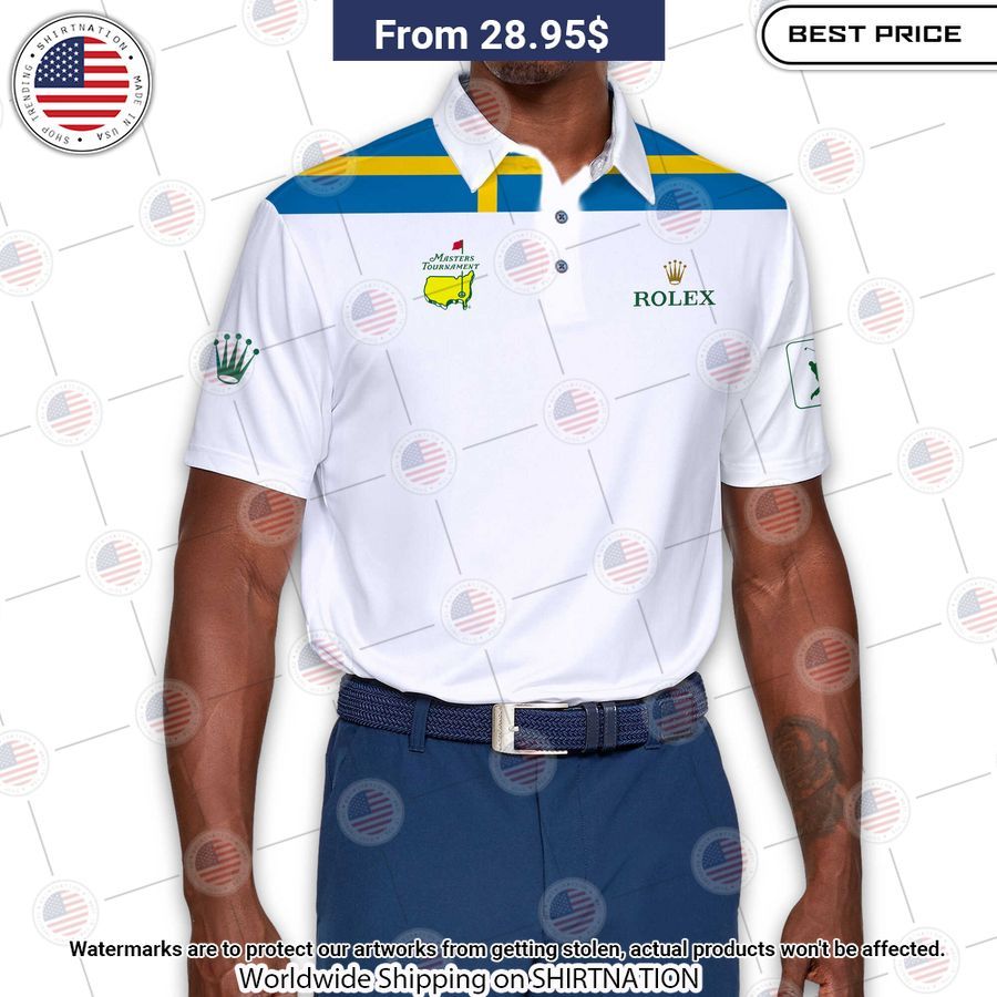 Masters Tournament Flag Of The Sweden Polo Shirt