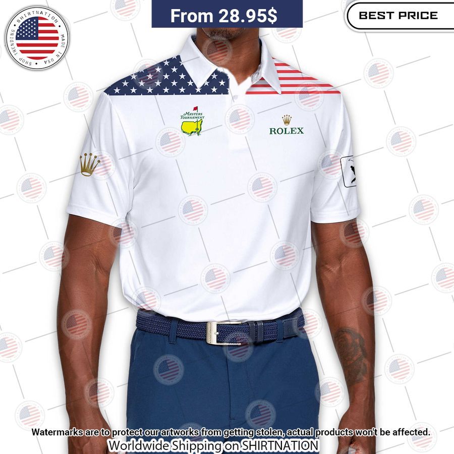 Masters Tournament Flag Of The US Rolex Polo Nice place and nice picture