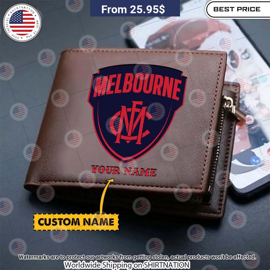 Melbourne Custom Leather Wallet Cutting dash