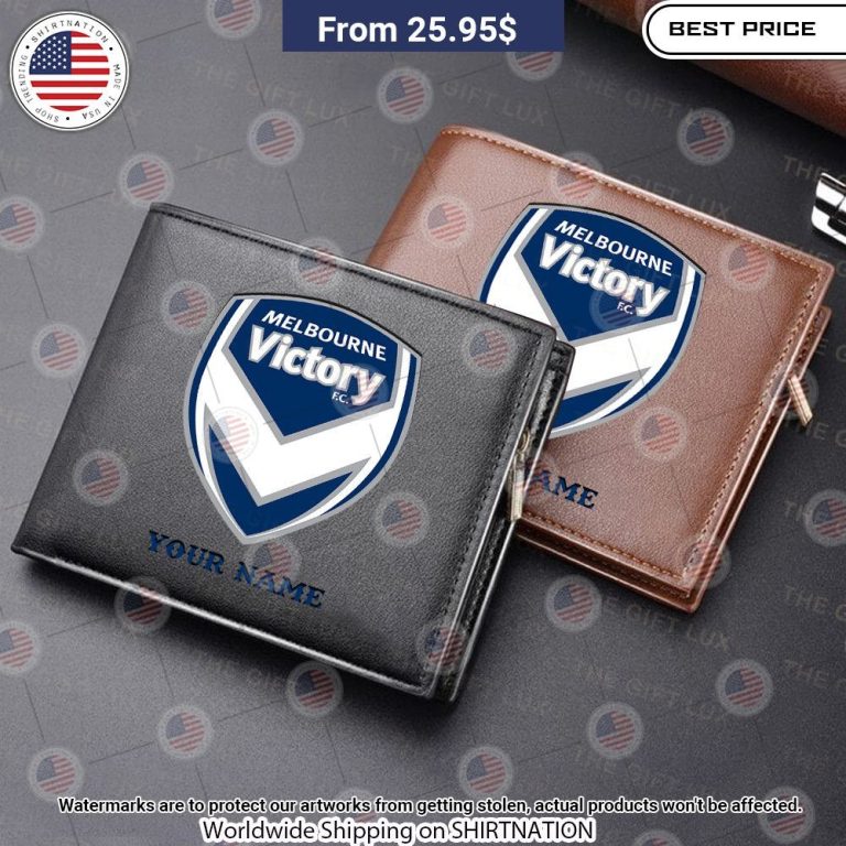 Melbourne Victory FC Custom Leather Wallet It is more than cute