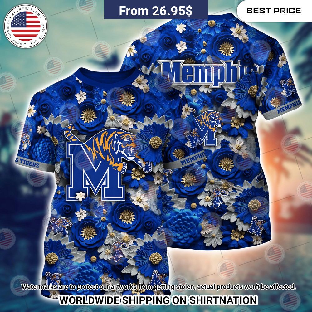 Memphis Tigers NCAA Hawaiian Shirt Amazing Pic