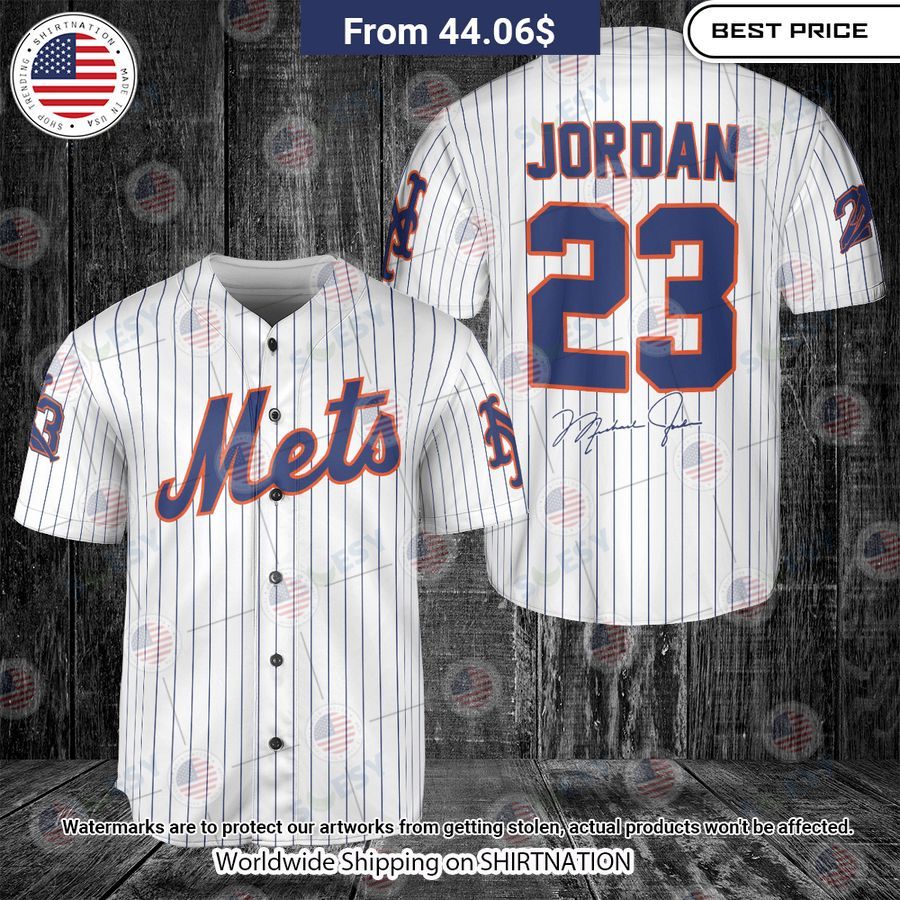 Michael Jordan 23 New York Mets Baseball Jersey Have you joined a gymnasium?
