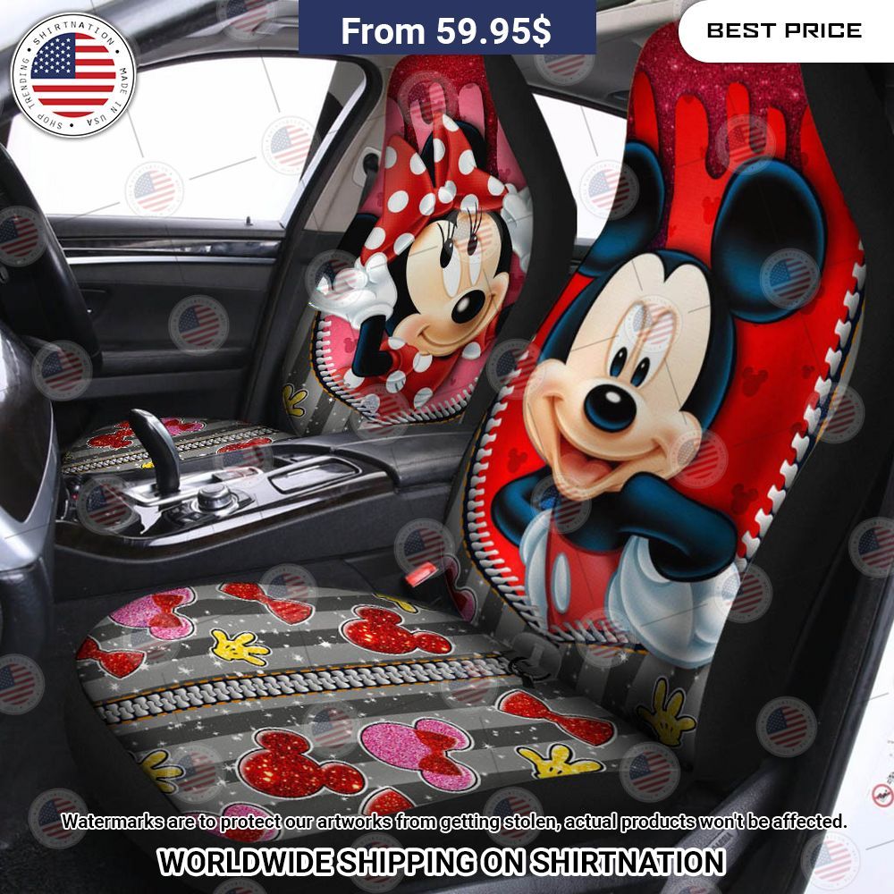 Mickey Mouse Minnie Mouse Car Seat Cover You look fresh in nature