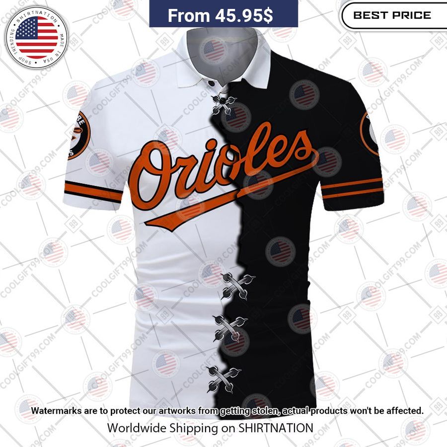MLB Baltimore Orioles Mix jersey Style Custom Polo Hey! You look amazing dear