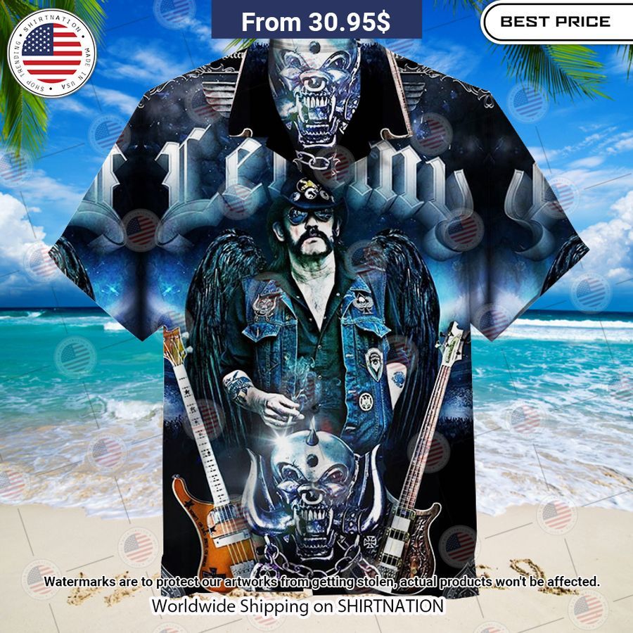 Motorhead Lemmy Hawaiian Shirt