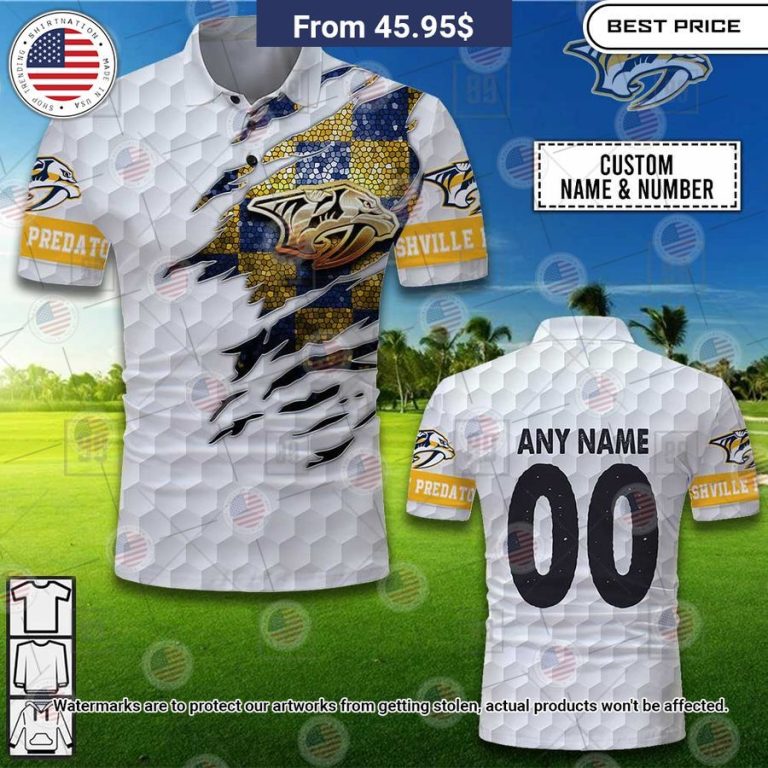 Nashville Predators Custom Polo Such a charming picture.