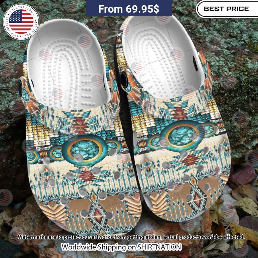 Native American Blue Crocband Shoes You are getting me envious with your look