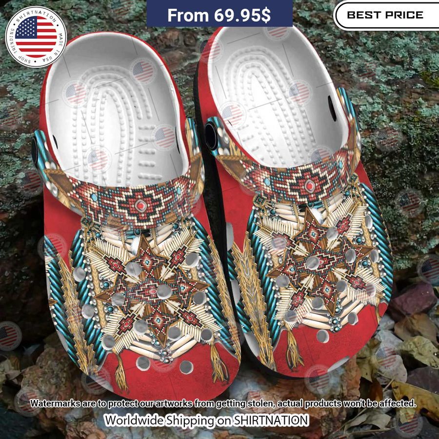 Native American Red Crocband Beauty lies within for those who choose to see.