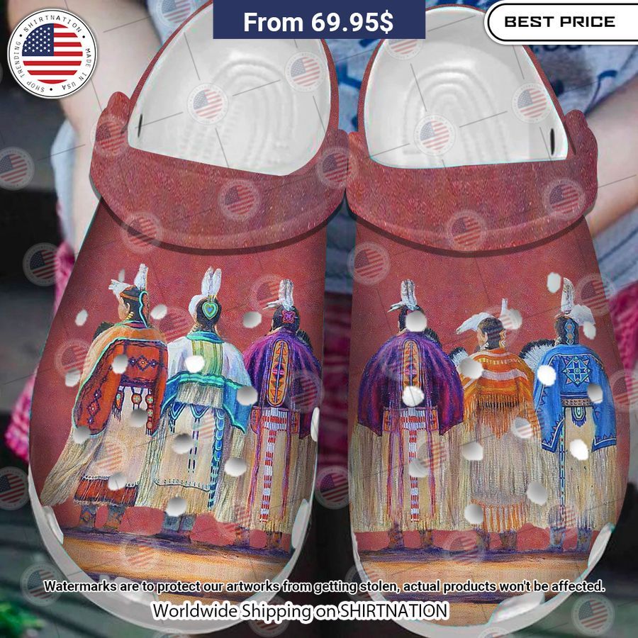 Native Women Crocs Clog Shoes