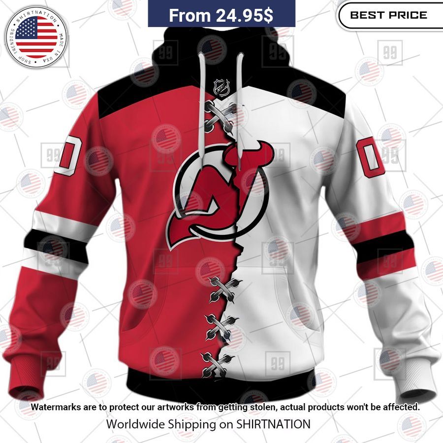 new jersey devils mix jersey 2023 custom hoodie 2 221