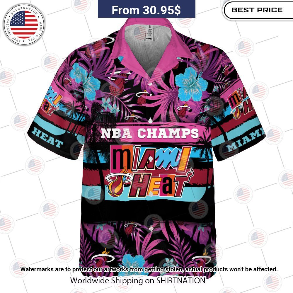 NEW Miami Heat NBA 2023 Champs Hawaii Shirts Stunning