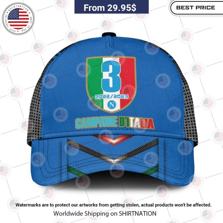 NEW Napoli Campione D'italia Caps I like your hairstyle