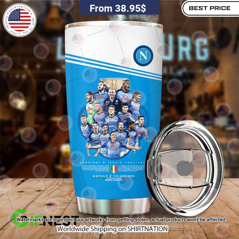 NEW Napoli Campione D'italia Tumblers Elegant picture.