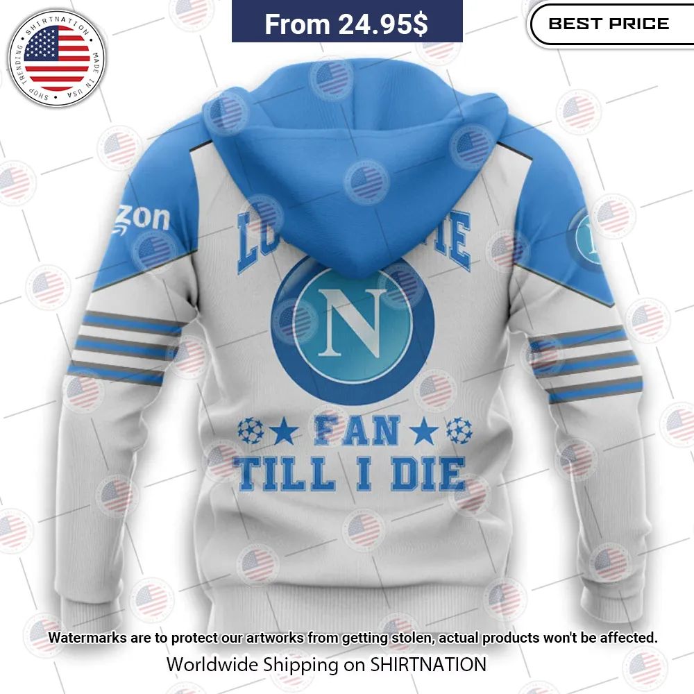 NEW SSC Napoli 3D Hoodie Shirt Best picture ever