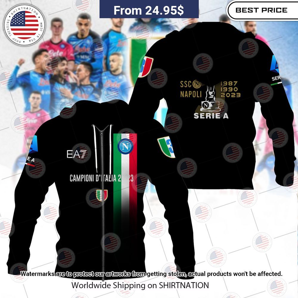 NEW SSC Napoli 3D Hoodies You look different and cute