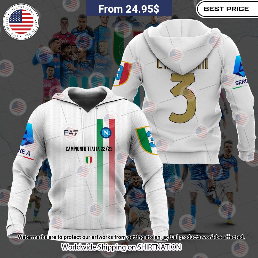 NEW SSC Napoli Campione D'italia Hoodies You tried editing this time?